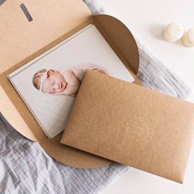 Ordner BABY Kraft 15x23