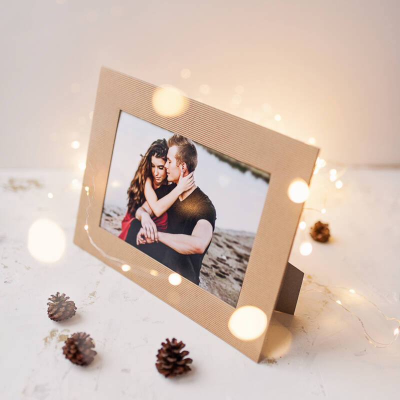 Photo frame 15x23 cm - Kraft