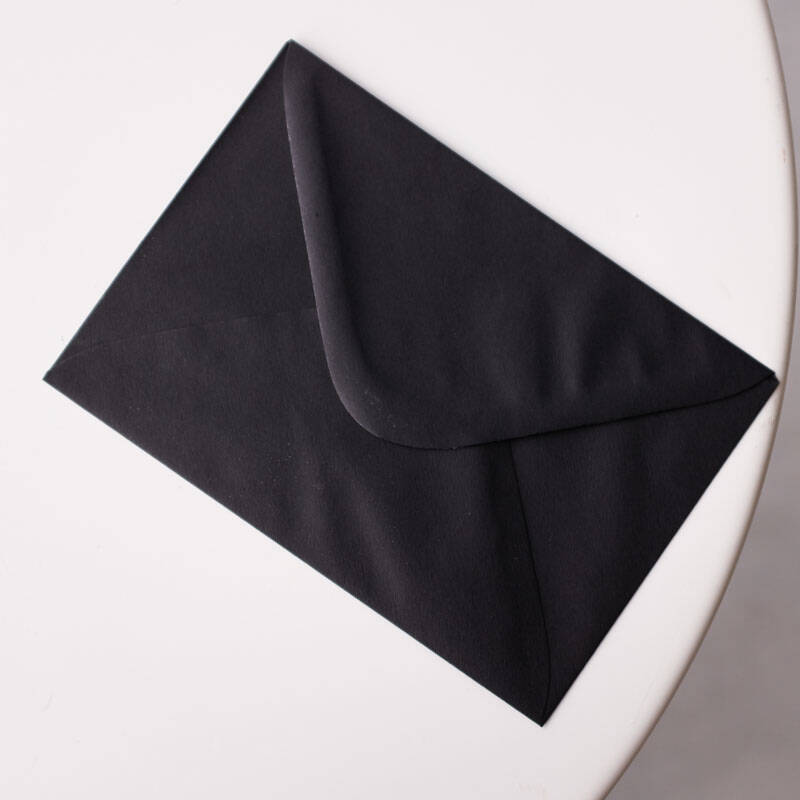 Envelope c6 black